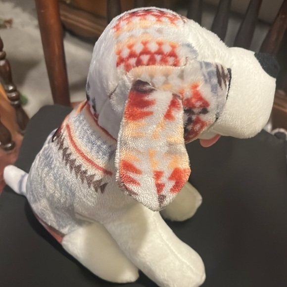 16 inch St Bernard puppy plushy in gray by Nativo NWT - Picture 5 of 7